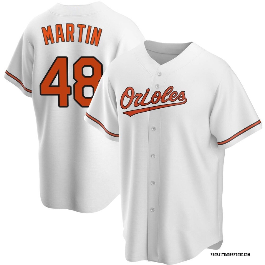 White Replica Corbin Martin Youth Baltimore Orioles Home Jersey