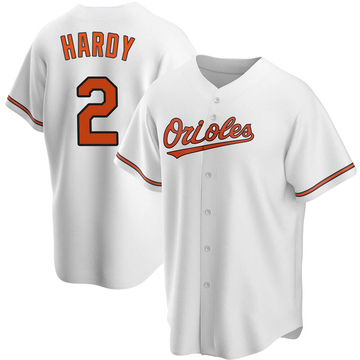 White Replica J.J. Hardy Men's Baltimore Orioles Home Jersey