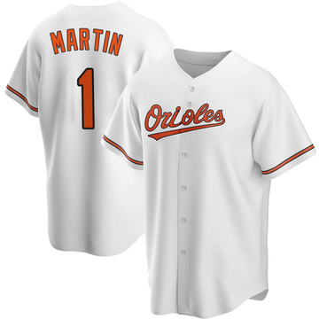 White Replica Richie Martin Youth Baltimore Orioles Home Jersey