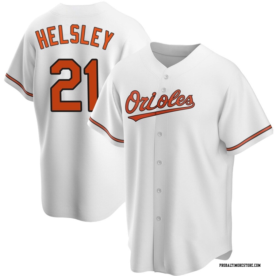 White Replica Ryan Helsley Men's Baltimore Orioles Home Jersey