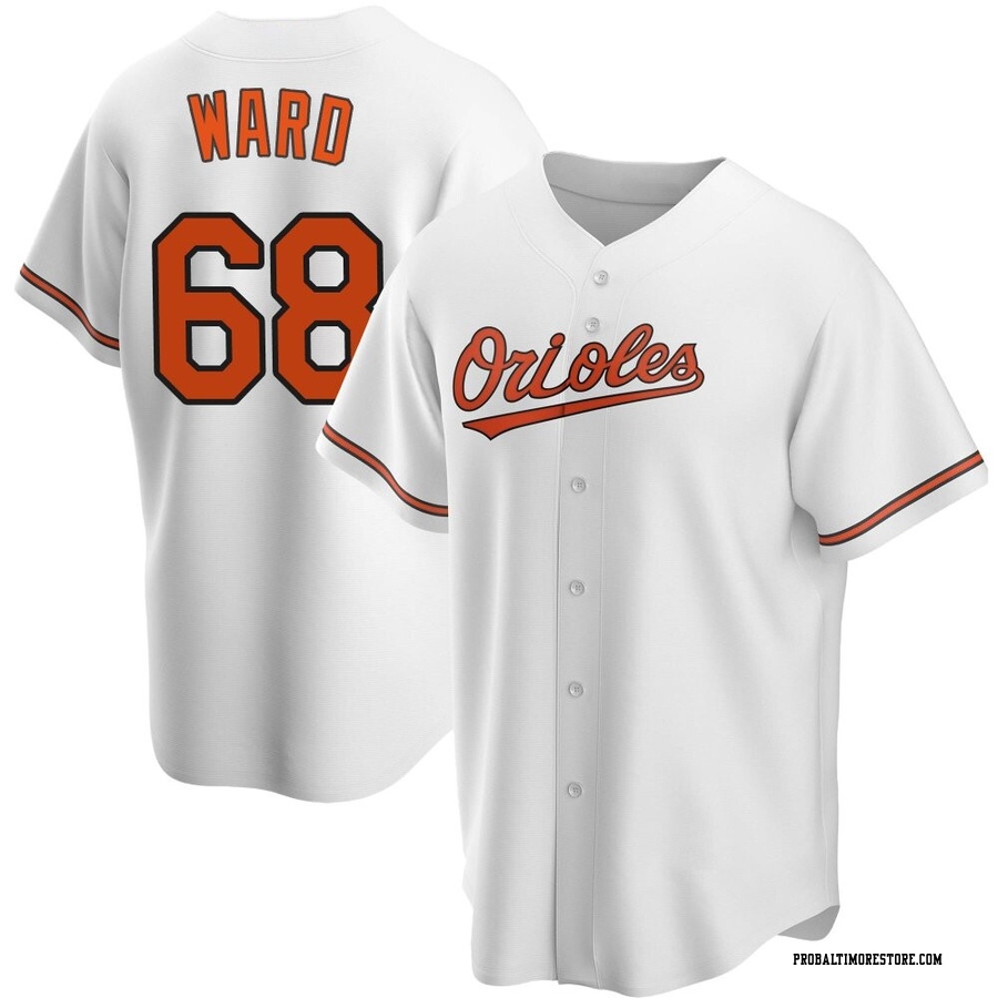 White Replica Thaddeus Ward Men's Baltimore Orioles Home Jersey