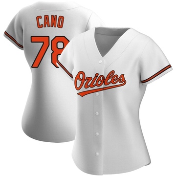 White Replica Yennier Cano Women's Baltimore Orioles Home Jersey